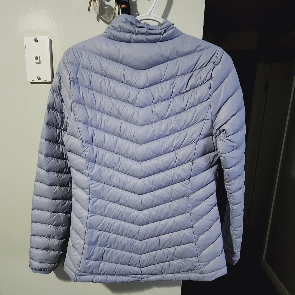 Women's Light Blue Puffer Jacket - Picture 2 of 8